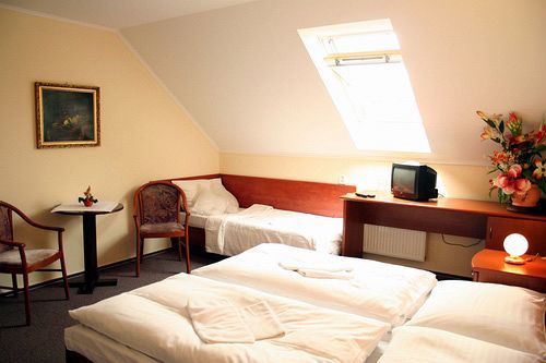 פראג Hotel U Hvezdy מראה חיצוני תמונה